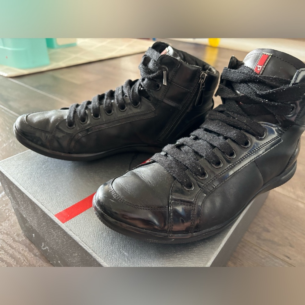Prada Men’s high top sneakers